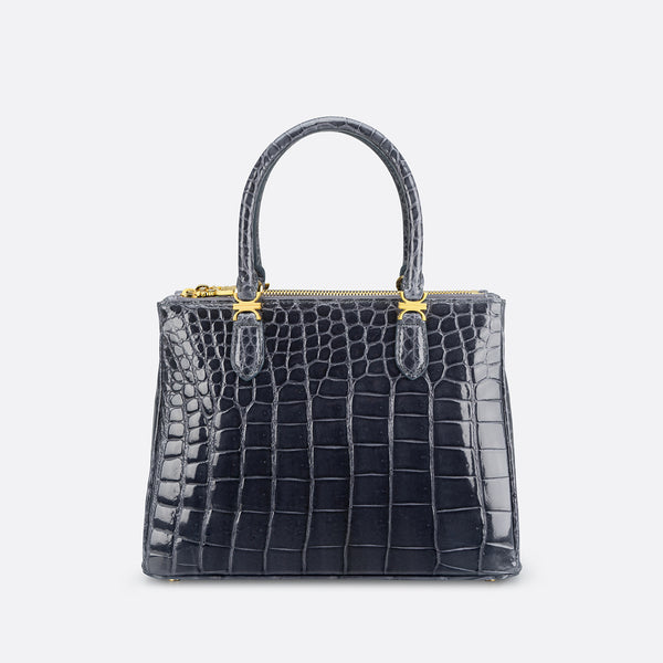 Kwanpen Luxury Crocodile And Red Ostrich Tote Bags